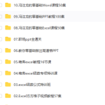 全网最全office办公教学教程-网盘下载