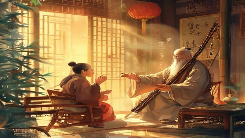 新爱琴《零基础开始学竹笛教学课程》从入门到大师 100节精品课封面图