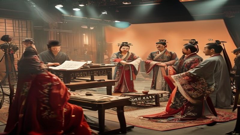 某博主《三国真人短剧实操教学》封面图