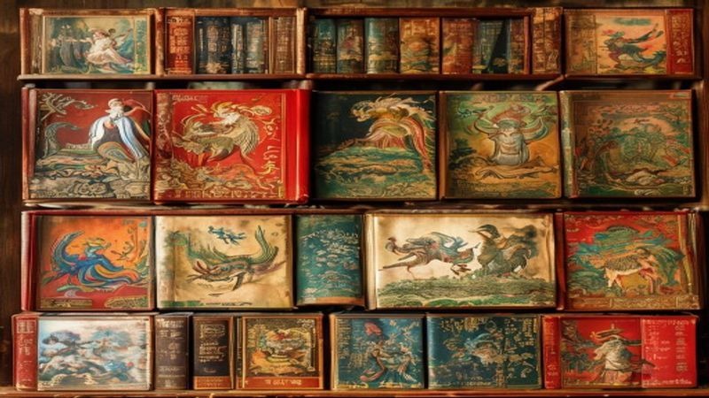 📚《中国古代民间故事图书》64册合集，神话传说与历史典故一次看够封面图