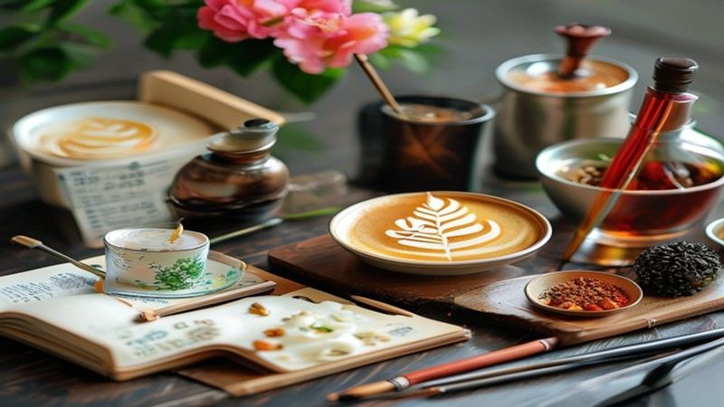 花式咖啡拉花零基础速成课