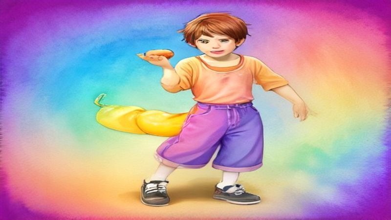 薯苕少年感人物插画创作 薯苕少年感人物插画创作封面图