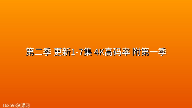 【百年孤独】第二季 更新1-7集 4K高码率 附第一季 【百年孤独】第二季 更新1-7集 4K高码率 附第一季封面图 4K超高清
