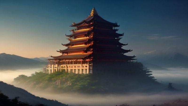 中式美学天宫AI电影,全流程制作+提示词合集 中式美学天宫AI电影,全流程制作+提示词合集封面图