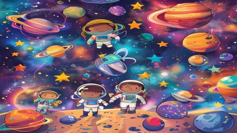 给孩子的太空探秘课