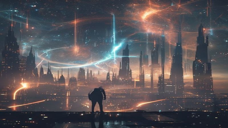 科幻世界封面图