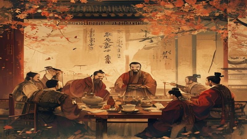 春秋那杯茶，战国这碗酒（套装共4册）封面图