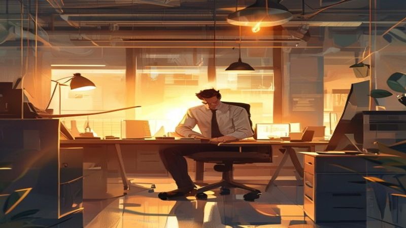 打工牛马人间清醒套装封面图