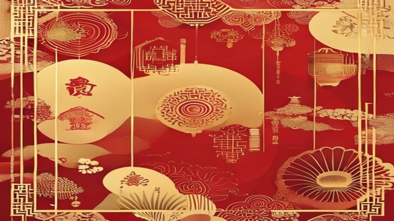 非遗宣传海报psd模板封面图