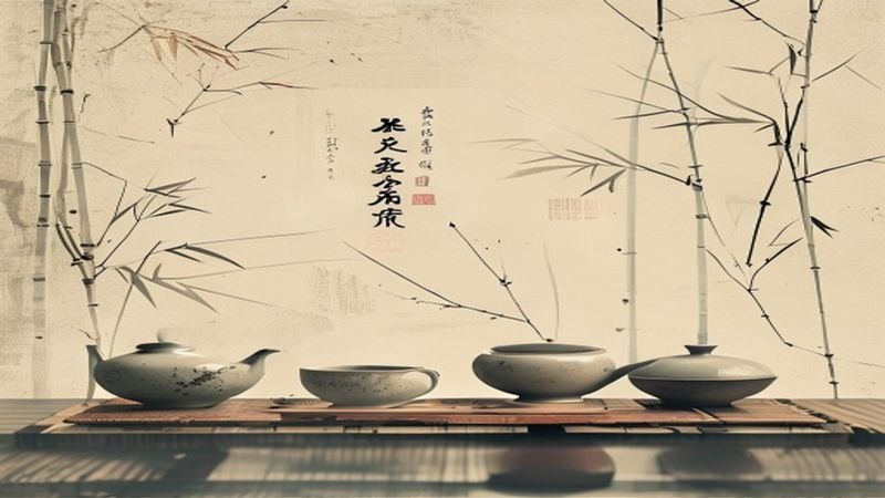 新中式茶艺海报psd设计素材 新中式茶艺海报psd设计素材封面图
