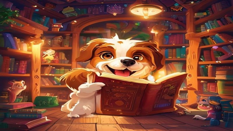 BBC英语启蒙动画狗狗爱读书 Dog Loves Books BBC英语启蒙动画狗狗爱读书 Dog Loves Books封面图