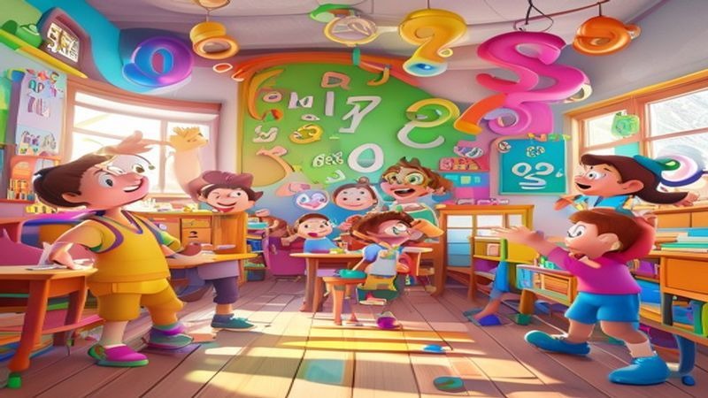 用动画片学奥数