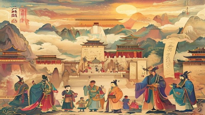 少年得到给孩子的〈史记-圣帝名王〉封面图