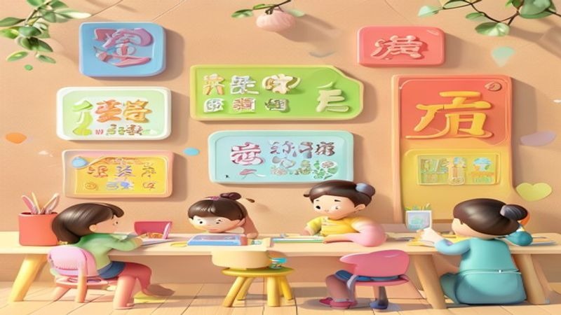 幼儿识字卡片高清word打印版封面图