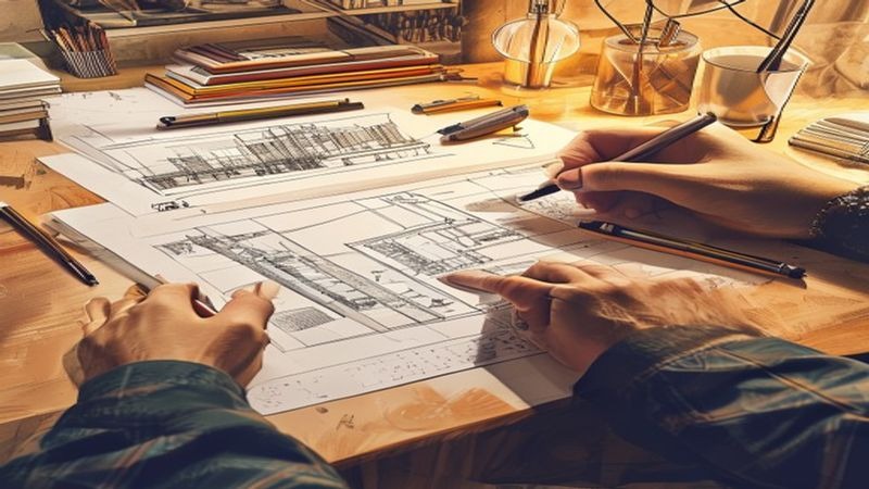 建筑设计手绘教程 建筑设计手绘教程封面图