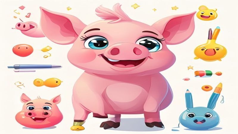 包孖教你画静态卡通表情包