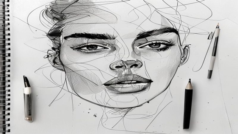 线描人物手绘课程 线描人物手绘课程封面图