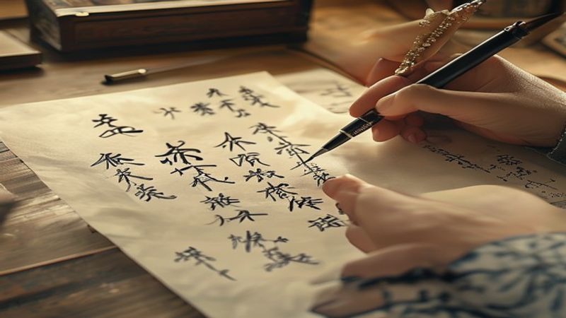 钱沛云-硬笔书法