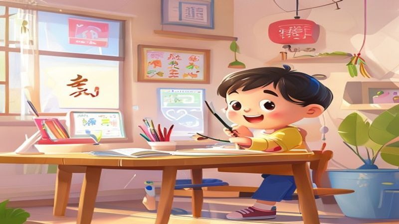 少年得到少儿硬笔书法AI课 少年得到少儿硬笔书法AI课封面图