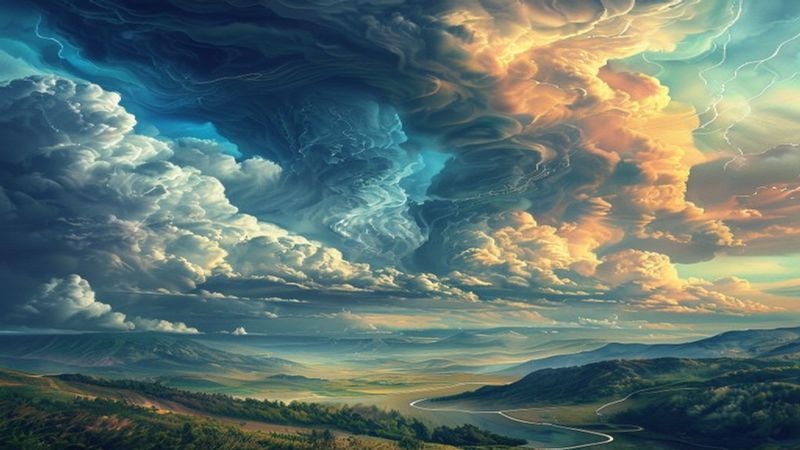 风云变幻的奥秘,看懂天气背后的自然规律 风云变幻的奥秘,看懂天气背后的自然规律封面图
