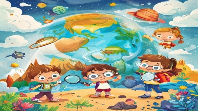 给孩子的地球说明书趣味科普地球奥秘,开启自然探索之旅 给孩子的地球说明书趣味科普地球奥秘,开启自然探索之旅封面图