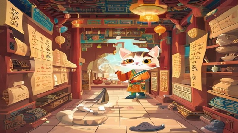 小朋友超爱看的文言文启蒙系列假日博物馆猫馆长的文言文之旅三季全集 小朋友超爱看的文言文启蒙系列假日博物馆猫馆长的文言文之旅三季全集封面图