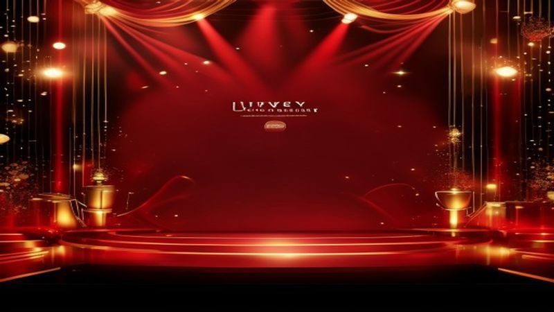 高级感PPT模板红金大气（新征程再出发）年会颁奖年终盛典
