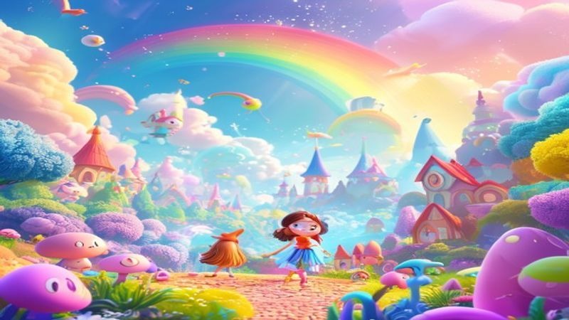 儿童色彩启蒙动画小真与彩虹王国 True and the Rainbc 儿童色彩启蒙动画小真与彩虹王国 True and the Rainbc封面图