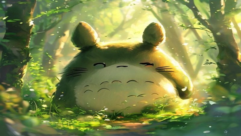 萌系龙猫壁纸 萌系龙猫壁纸封面图