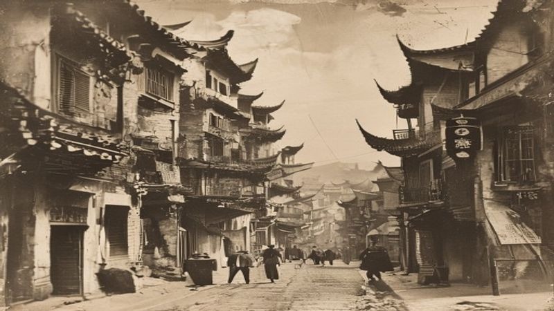 武汉北京上海抗日战争时期黑白老照片（柏原英一摄影图集376张）封面图