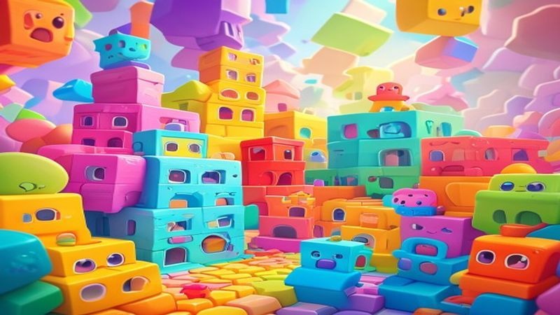 BBC英文启蒙动画奇幻积木Wonderblocks
