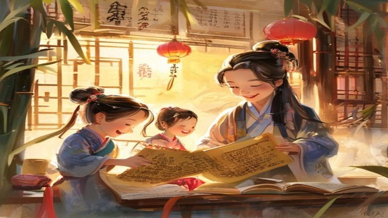 甜甜老师国学启蒙课 甜甜老师国学启蒙课封面图