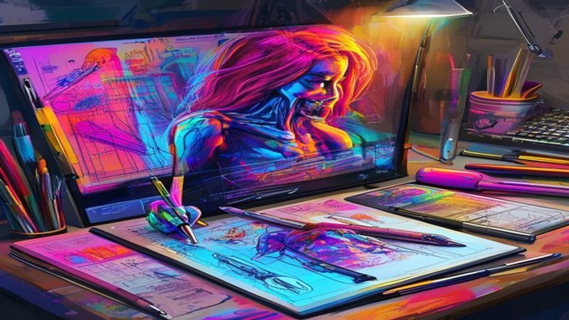 板绘教程100集