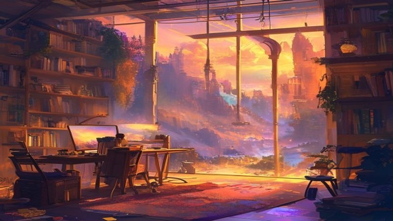 尼诺艺术须臾的插画课程场景篇