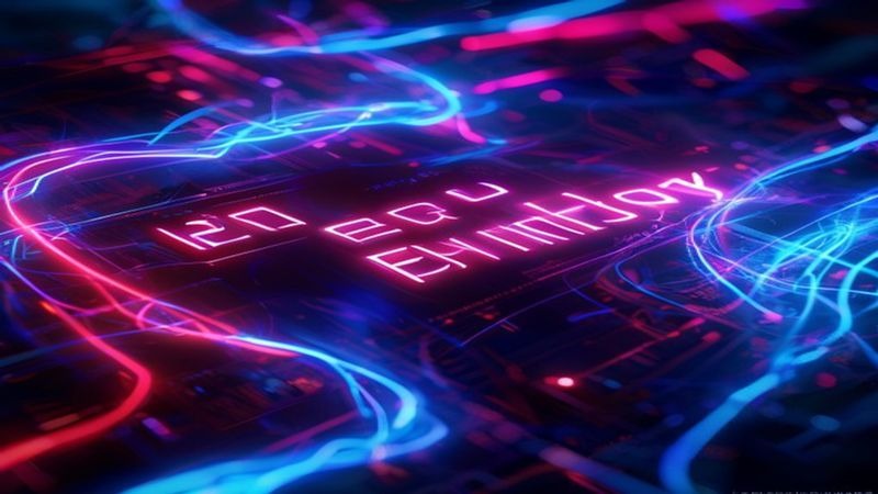 PR模板-霓虹发光电流描边文字标题动画 Neon Titles