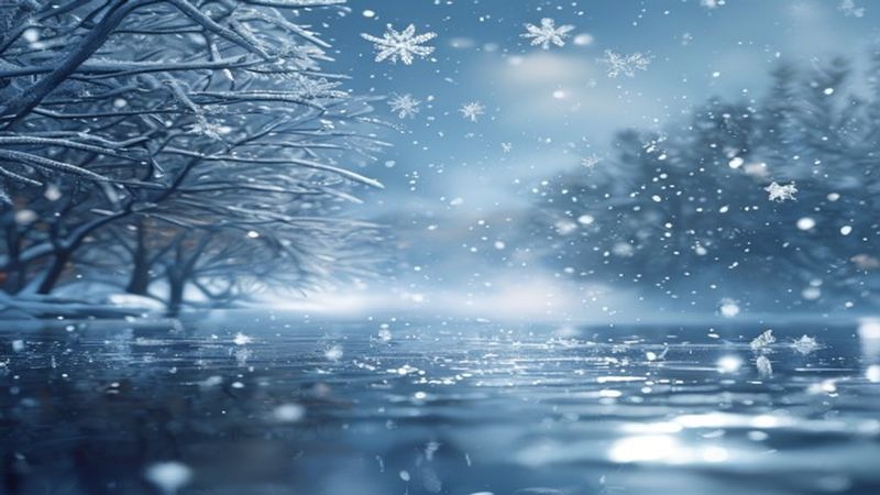 4K高清视频素材-79个冬天下雪冰冻结冰特效4K视频合成素材