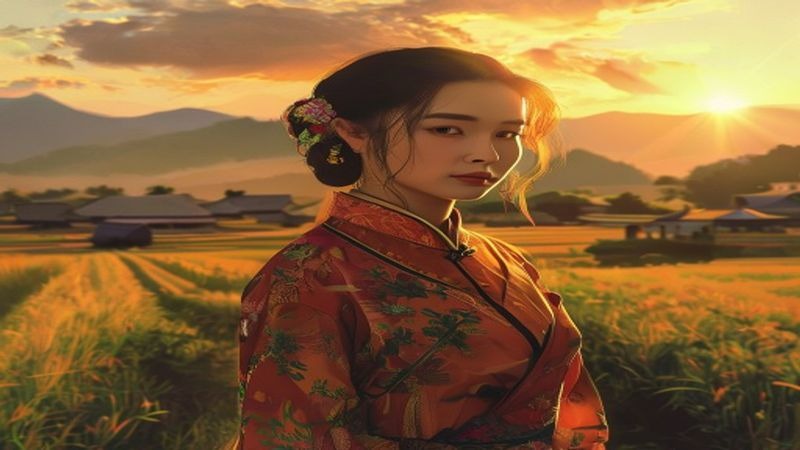 八零辣媳：重生带村奔小康 AI短剧全集（43集）封面图