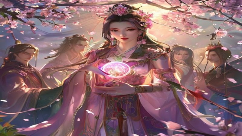 穿越仙侠乙游，我成万人迷女主 短剧（68集）封面图