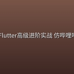 慕课网 Flutter高级进阶实战 仿哔哩哔哩APP