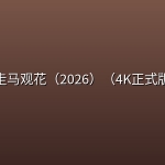 🔥走马观花（2026）（4K正式版）【大陆/剧情】