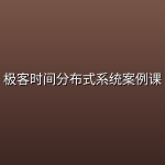 极客时间分布式系统案例课
