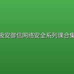 极安御信网络安全系列课合集