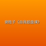谢胜子《自我超盘课》