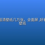 付费4K超清壁纸几万张，全面屏 ,好看的美女壁纸