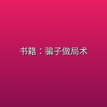 书籍：骗子做局术