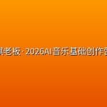 麒老板·2026AI音乐基础创作营
