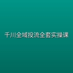 千川全域投流全套实操课