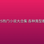 2025热门小说大合集 各种类型都有
