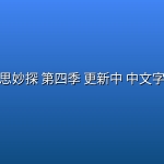 奇思妙探 第四季 更新中 中文字幕