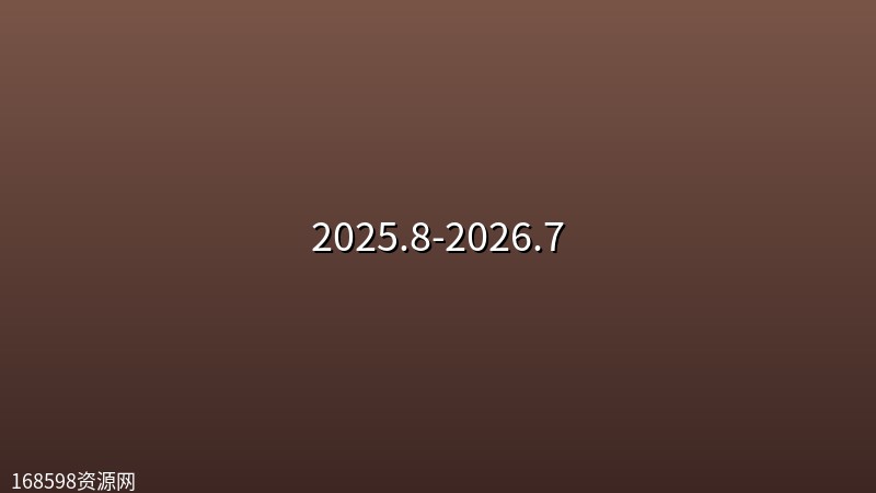【马萧逍遥交易体系】2025.8-2026.7 【马萧逍遥交易体系】2025.8-2026.7封面图
